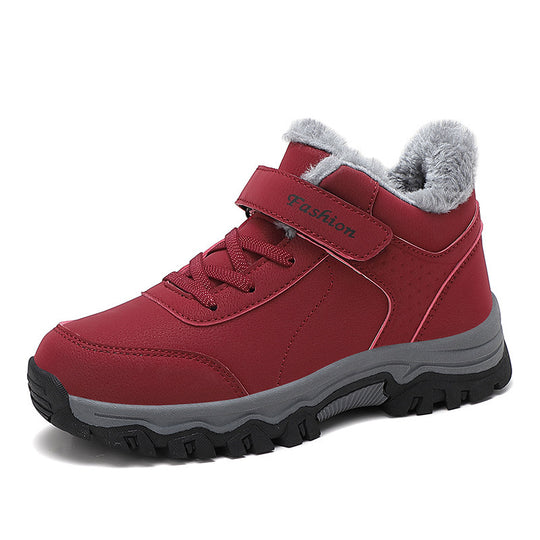 Damen Trekking-Sneaker mit isoliertem Innenfutter und rutschfester Sohle EB