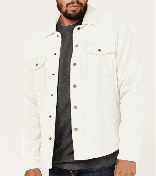 Herren Cordjacke mit praktischen Taschen und stylischem Design EB