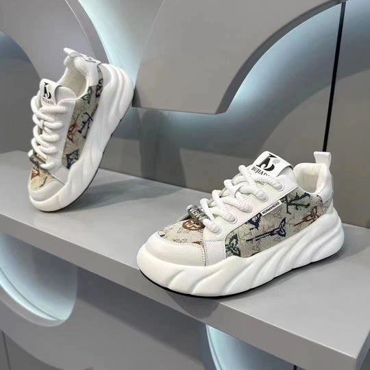 Damen Sportliche Chunky Sneakers EB
