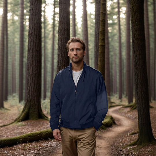Herren lässige und winddichte Freizeitjacke EB