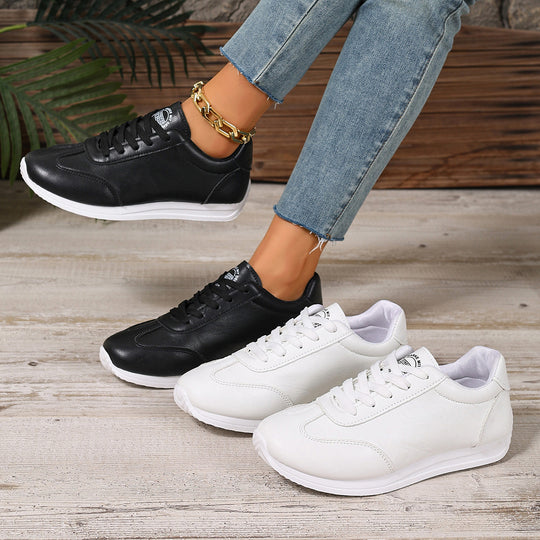 Damen Bequeme Alltagssneakers mit atmungsaktiver Obermaterialstruktur EB