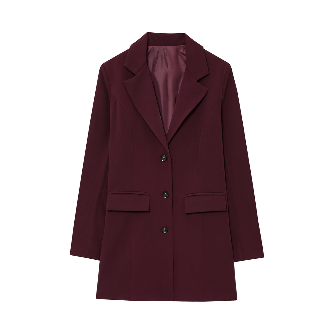 Damen eleganter Blazer mit tailliertem Schnitt EB