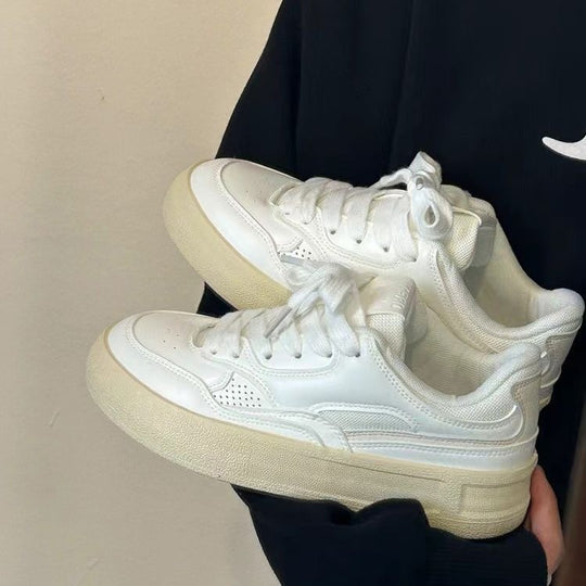 Damen Sneakers im zeitlosen Retro-Stil mit gepolsterter Innensohle und rutschfester Sohle EB