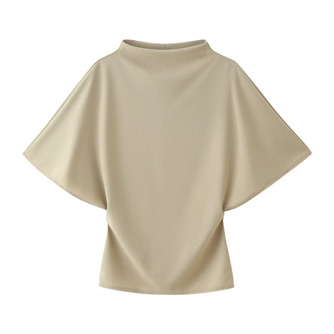 Damen-Set mit elegantem schwingendem Oberteil und fließendem Rock EB