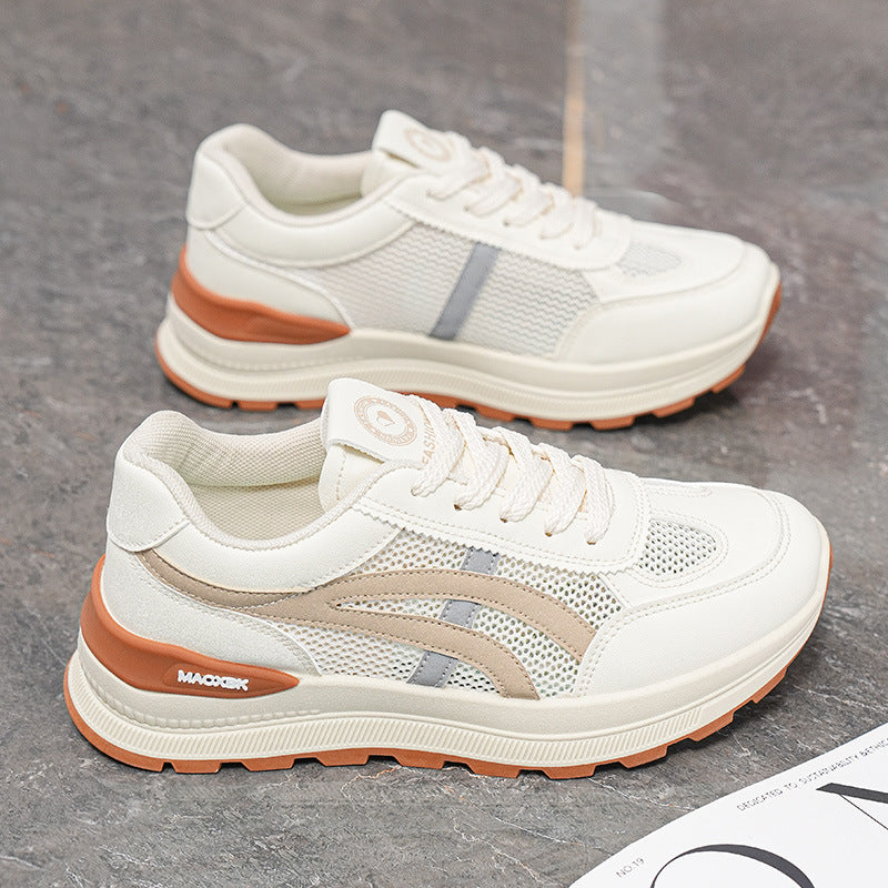 Damen Sportliche Freizeitschuhe mit atmungsaktiver Netzoberfläche und gepolsterter Dämpfung EB