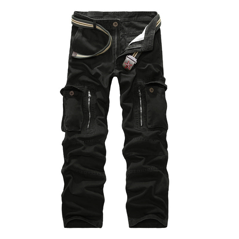 Herren Cargo-Hose mit praktischen Reißverschlusstaschen und elastischem Bund EB