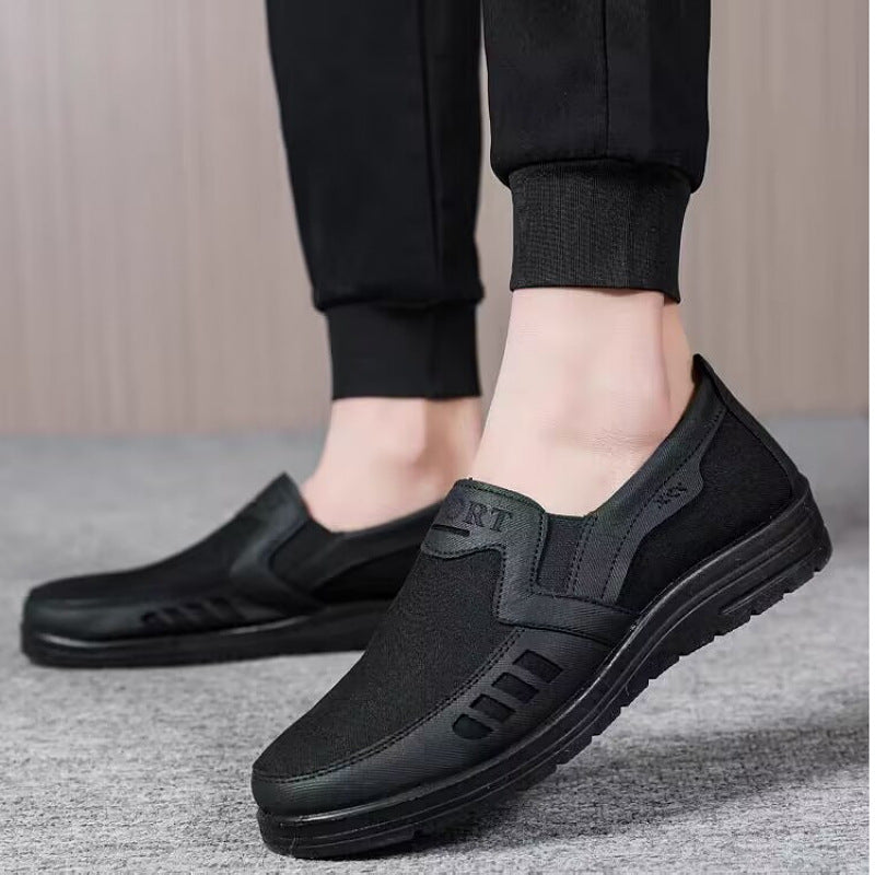 Damen sportliche Slip-On Sneakers mit atmungsaktivem Mesh-Obermaterial EB