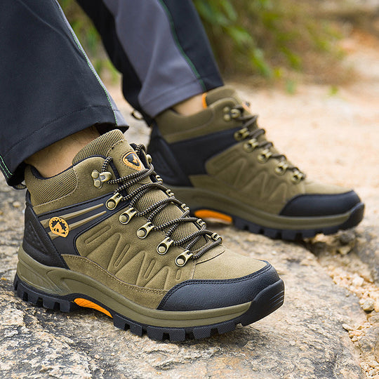 Damen robuste Wanderschuhe mit wasserdichtem Obermaterial und rutschfester Sohle EB