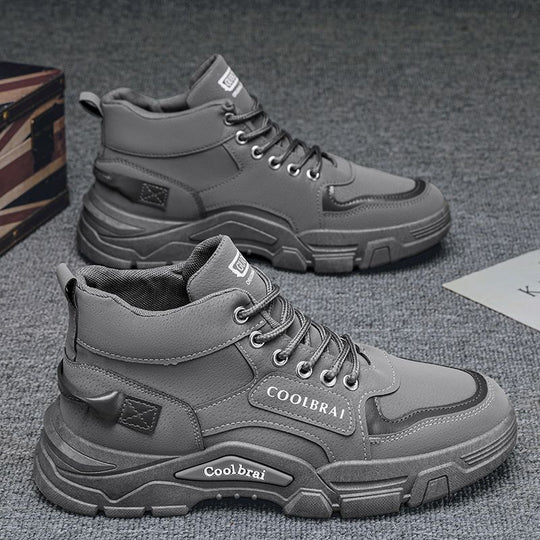 Damen Robuste High-Top Sneakers mit dämpfender Sohle und strapazierfähigem Obermaterial EB