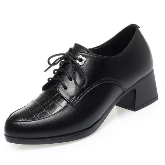 Damen Elegante Schnürschuhe mit modischem Kettendetail EB