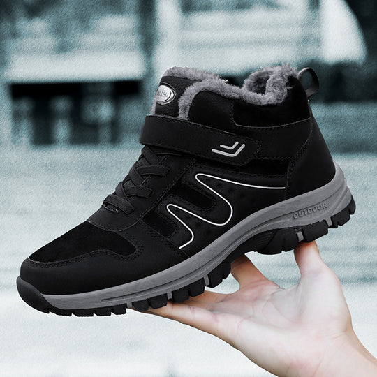 Damen Winterliche Trekkingstiefel mit rutschfester Sohle und isolierendem Futter EB