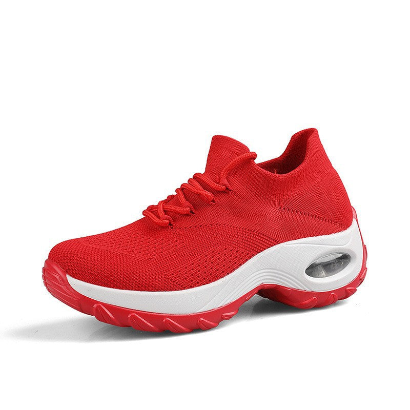 Damen Leichte und flexible Sneakers mit dämpfender Sohle EB