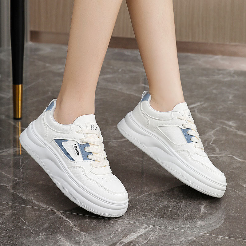 Damen Sportliche Sneaker mit atmungsaktivem Obermaterial und rutschfester Sohle EB