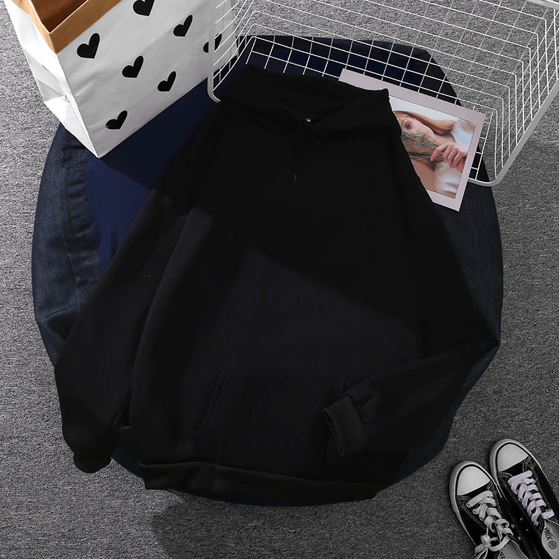 Unisex nan urbaner Streetwear-Kapuzenpullover mit doppellagiger Kapuze und verdecktem Kordelzug EB