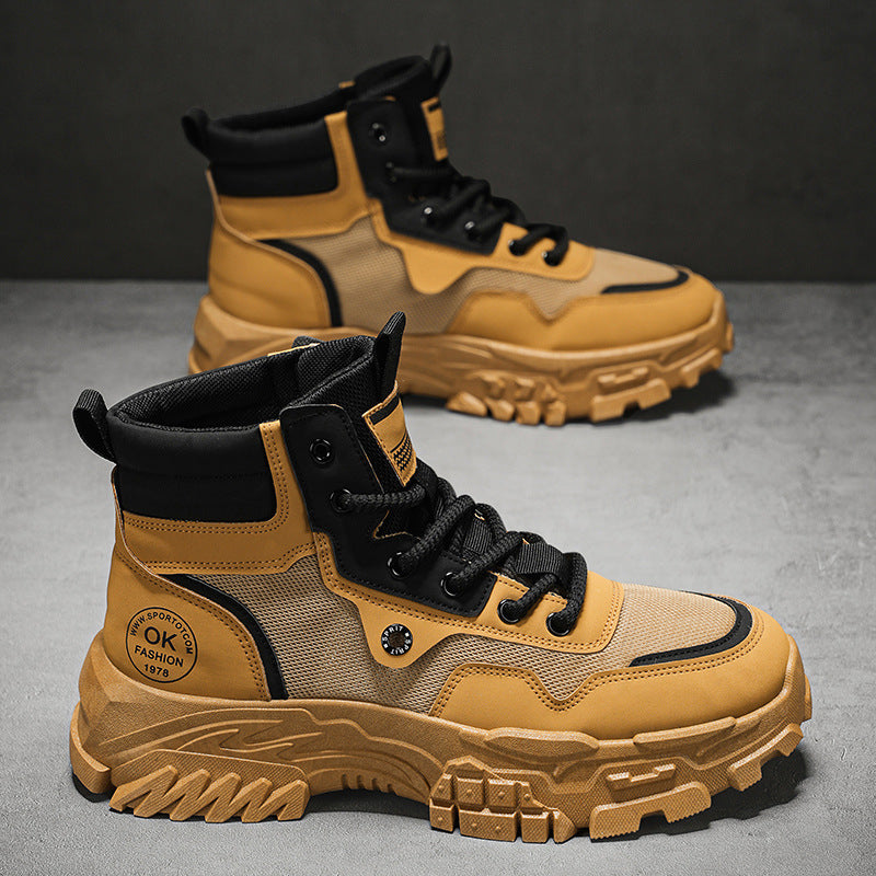 Damen Hohe Sneakers mit robustem Sohlenprofil und modernem Design EB