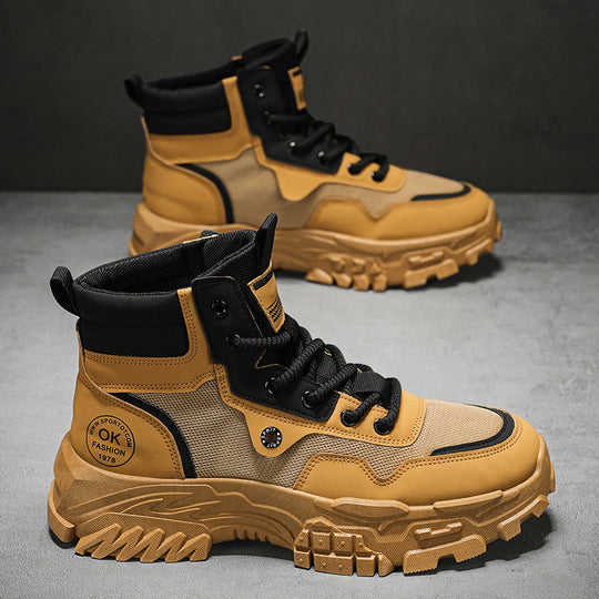Damen Hohe Sneakers mit robustem Sohlenprofil und modernem Design EB