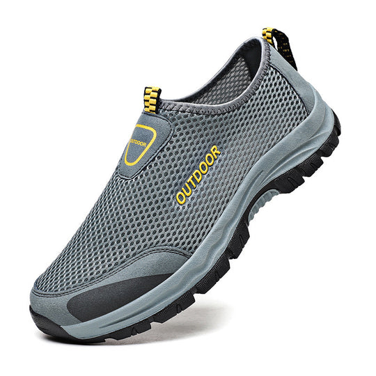 Damen Atmungsaktive Outdoor-Sneakers mit rutschfester Sohle und flexibler Lauftechnik EB