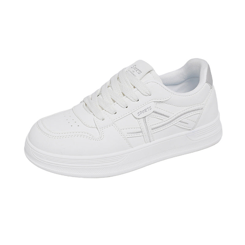 Damen sportliche Sneaker mit atmungsaktivem Obermaterial und rutschfester Sohle EB