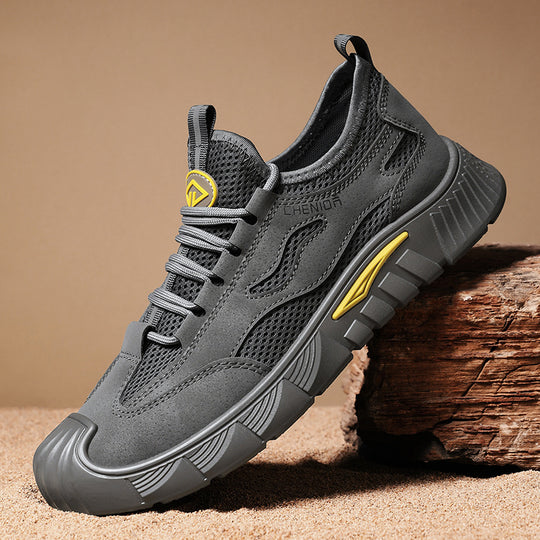 Damen Sportliche Trend Sneakers mit atmungsaktiver Sohle EB