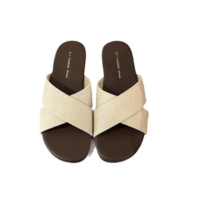 Damen bequeme und stilvolle Schlappen EB