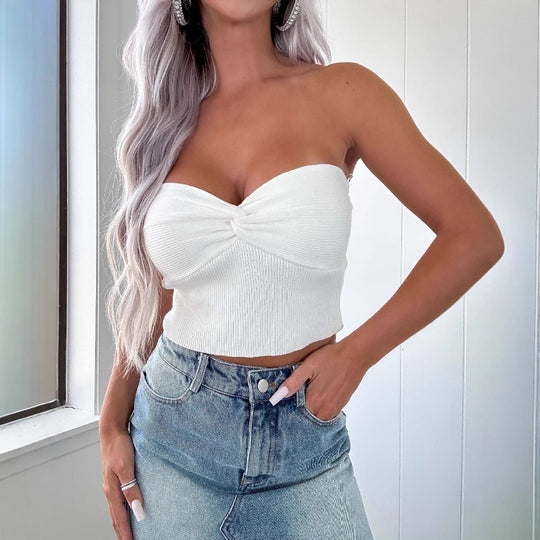Damen Midilange Jeansrock mit teils fransigem Saum und hohem Schlitz EB
