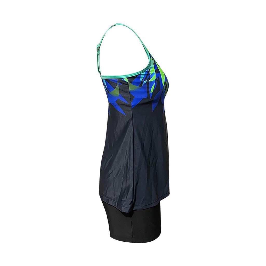 Damen Modisches Tankini-Set mit Shorts EB