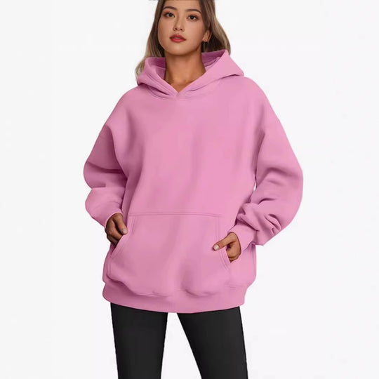 Damen bequemer Kapuzenpullover EB