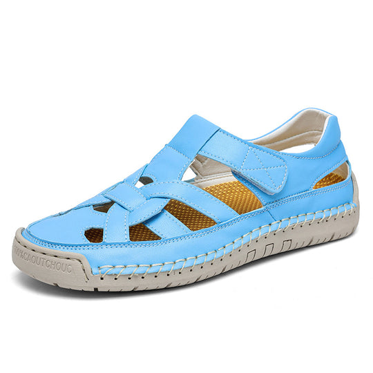 Herren Atmungsaktive Sandalen mit verstellbarem Riemensystem und rutschfester Sohle EB