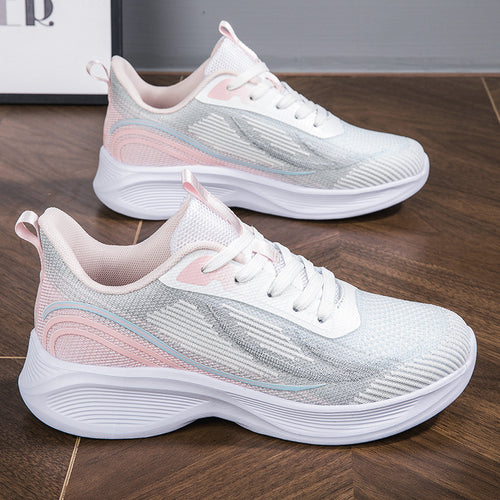 Damen Leichte und atmungsaktive Sneakers mit flexibler Dämpfung EB