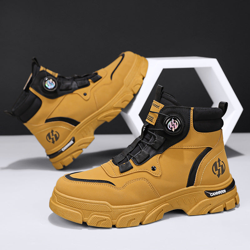 Damen High-Top Sneaker mit Funktionaler Schnürung und Dämpfungstechnologie EB
