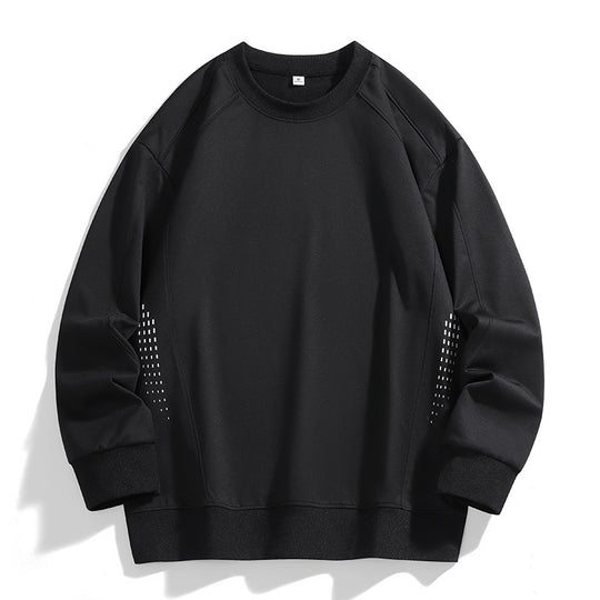 Herren leichter Performance-Sweatshirt mit Raglanärmeln und seitlicher Ventilation EB
