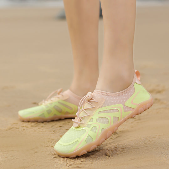 Damen Flexibile Wassersport-Schuhe mit rutschfester Sohle und atmungsaktivem Obermaterial EB