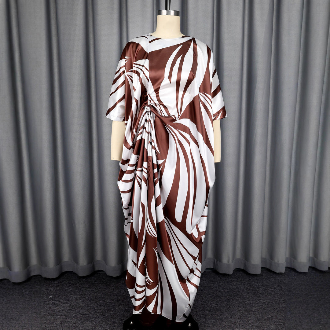 Damen luxuriöser Kaftan mit auffälligem Muster EB