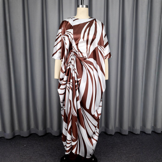 Damen luxuriöser Kaftan mit auffälligem Muster EB