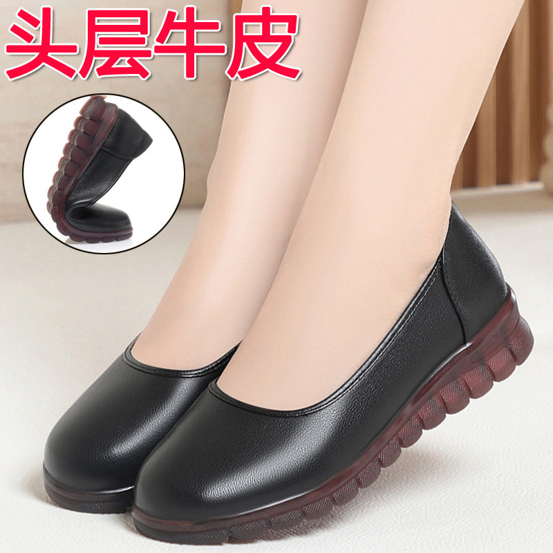 Damen Komfortable Slip-On Ballerinas mit rutschfester Sohle und ergonomischem Fußbett EB