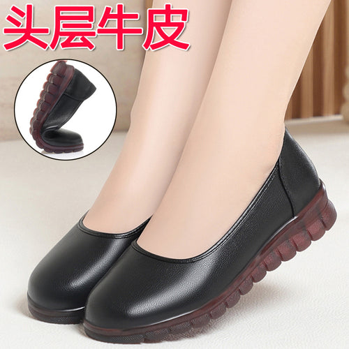 Damen Komfortable Slip-On Ballerinas mit rutschfester Sohle und ergonomischem Fußbett EB