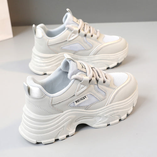 Damen Sportliche Sneaker mit ergonomischer Dämpfung und atmungsaktiver Mesh-Oberfläche EB