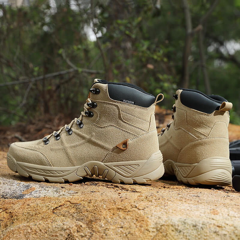Herren Wetterschutz Stiefel mit verstärktem Knöchelschutz und rutschfester Sohle EB