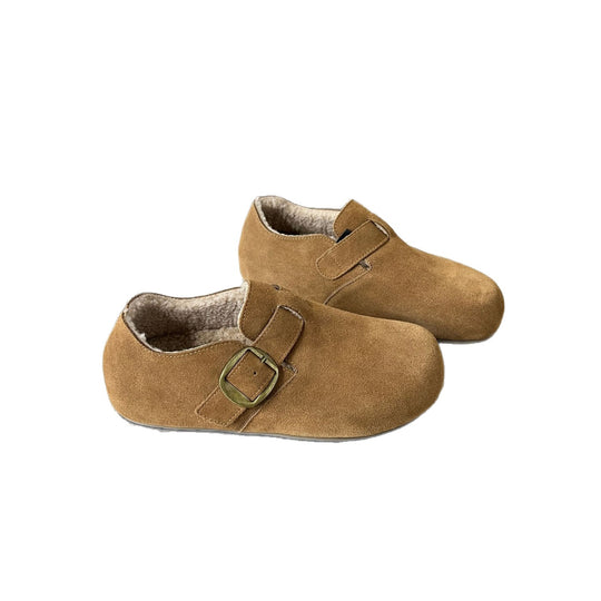 Damen Komfortable Clogs mit weichem Innenfutter und innovativem Schnallenverschluss EB
