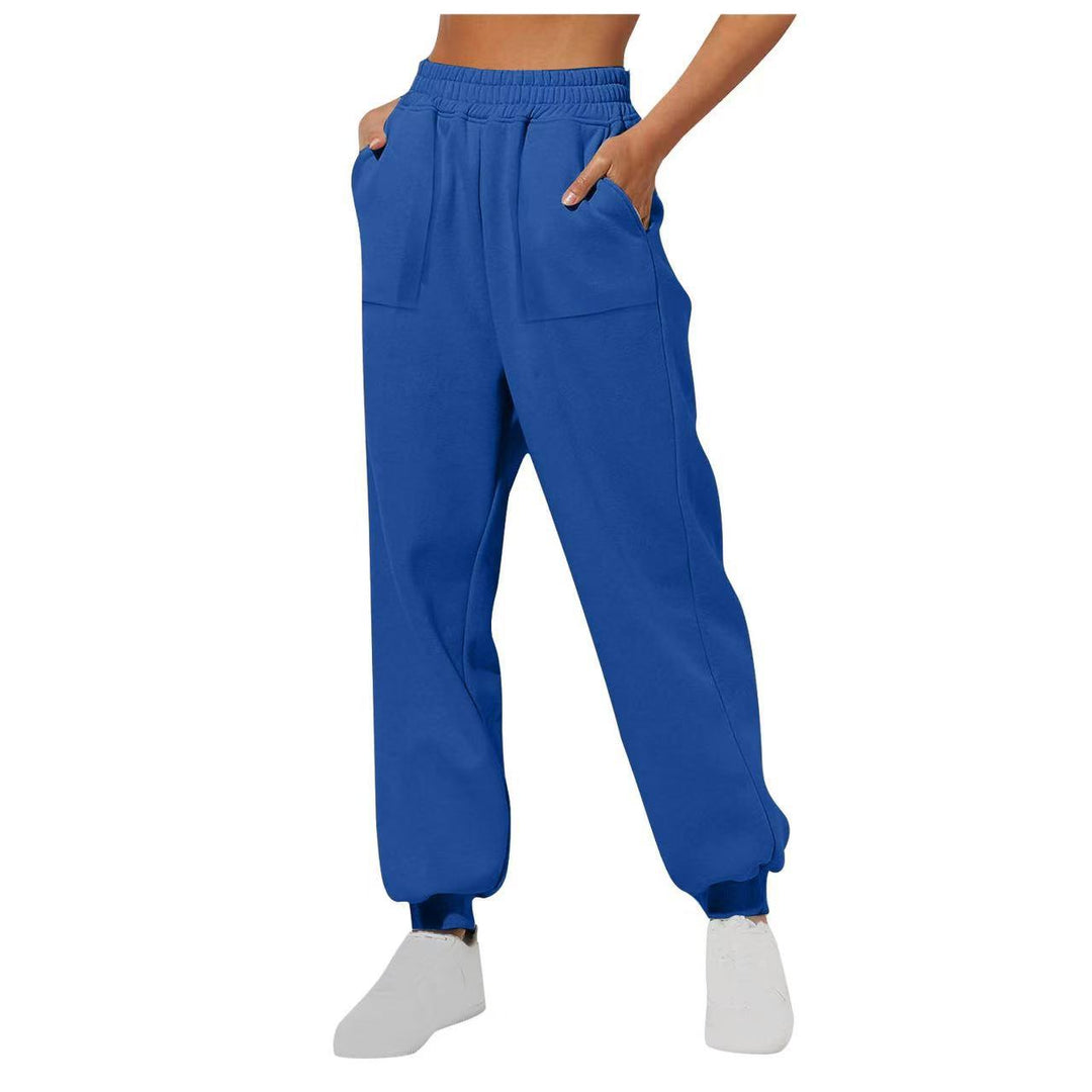 Damen lässige Freizeithose mit hohem Bund EB