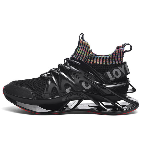 Damen moderne Sport-Sneaker mit innovativer Dämpfungstechnologie und atmungsaktivem Obermaterial EB