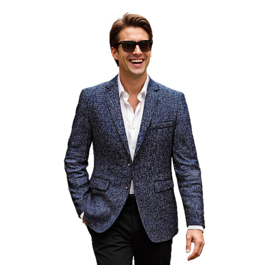 Herren eleganter Blazer aus Wolle EB