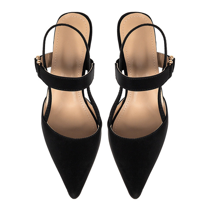 Damen Slingback-Pumps mit elegantem Design und stabilen Blockabsätzen EB