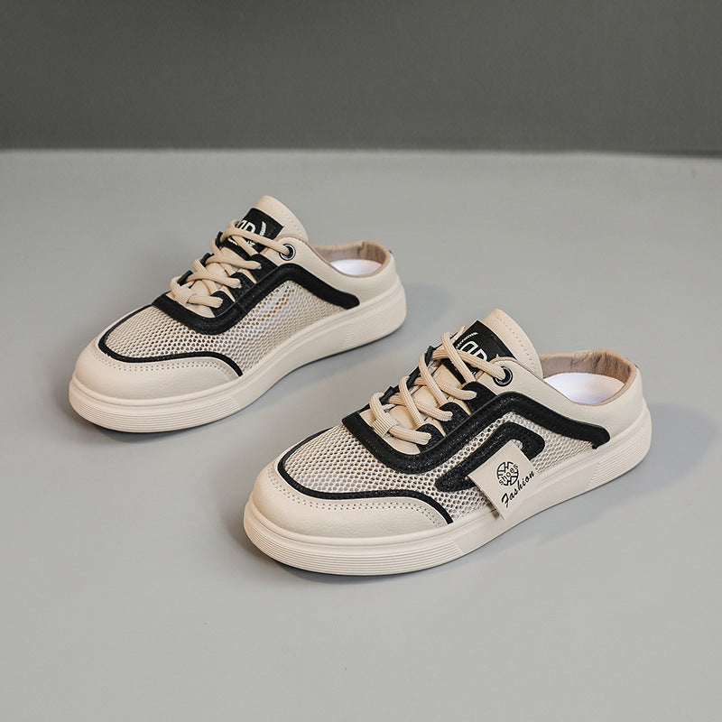 Damen modische Freizeitsneaker im lässigen Stil mit atmungsaktivem Mesh-Obermaterial EB