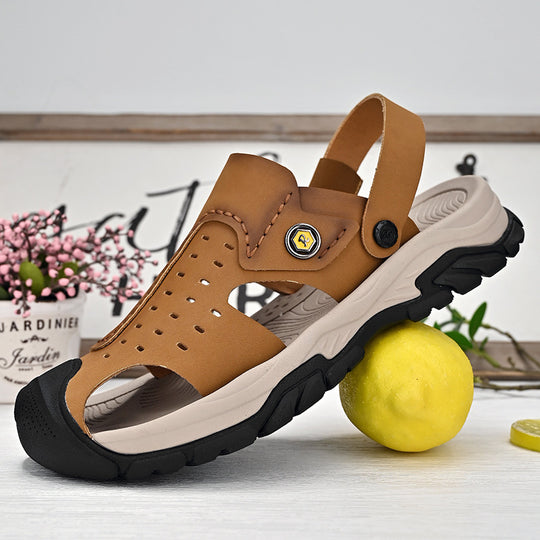 Herren Sportliche Outdoor-Sandalen mit flexiblem und rutschfestem Sohlen-Design EB
