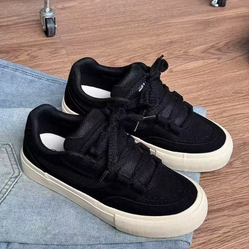 Damen Sportliche Sneaker mit atmungsaktivem Obermaterial und gepolstertem Fußbett EB