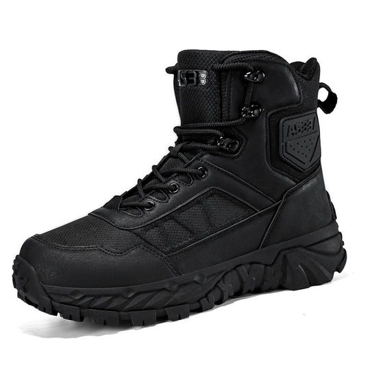 Herren Hochwertige Outdoor-Stiefel mit rutschfester Sohle und verstärktem Knöchelschutz EB