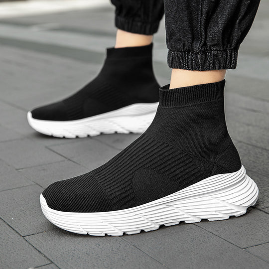 Damen Socken-Sneaker mit hohem Schaft von EB