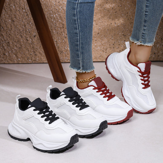 Damen Sneakers im sportlich-modernen Design mit atmungsaktiven Mesh-Einsätzen und komfortabler Dämpfung EB