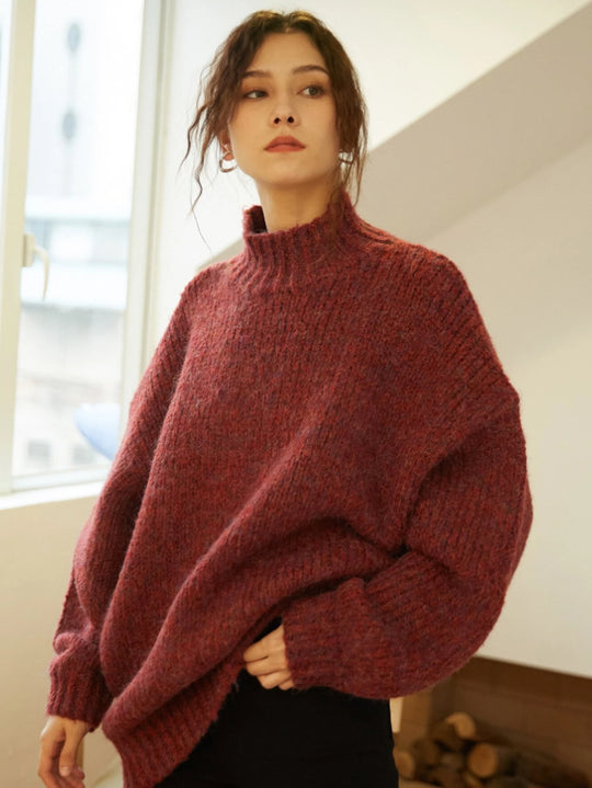 Damen Grobstrick Pullover EB